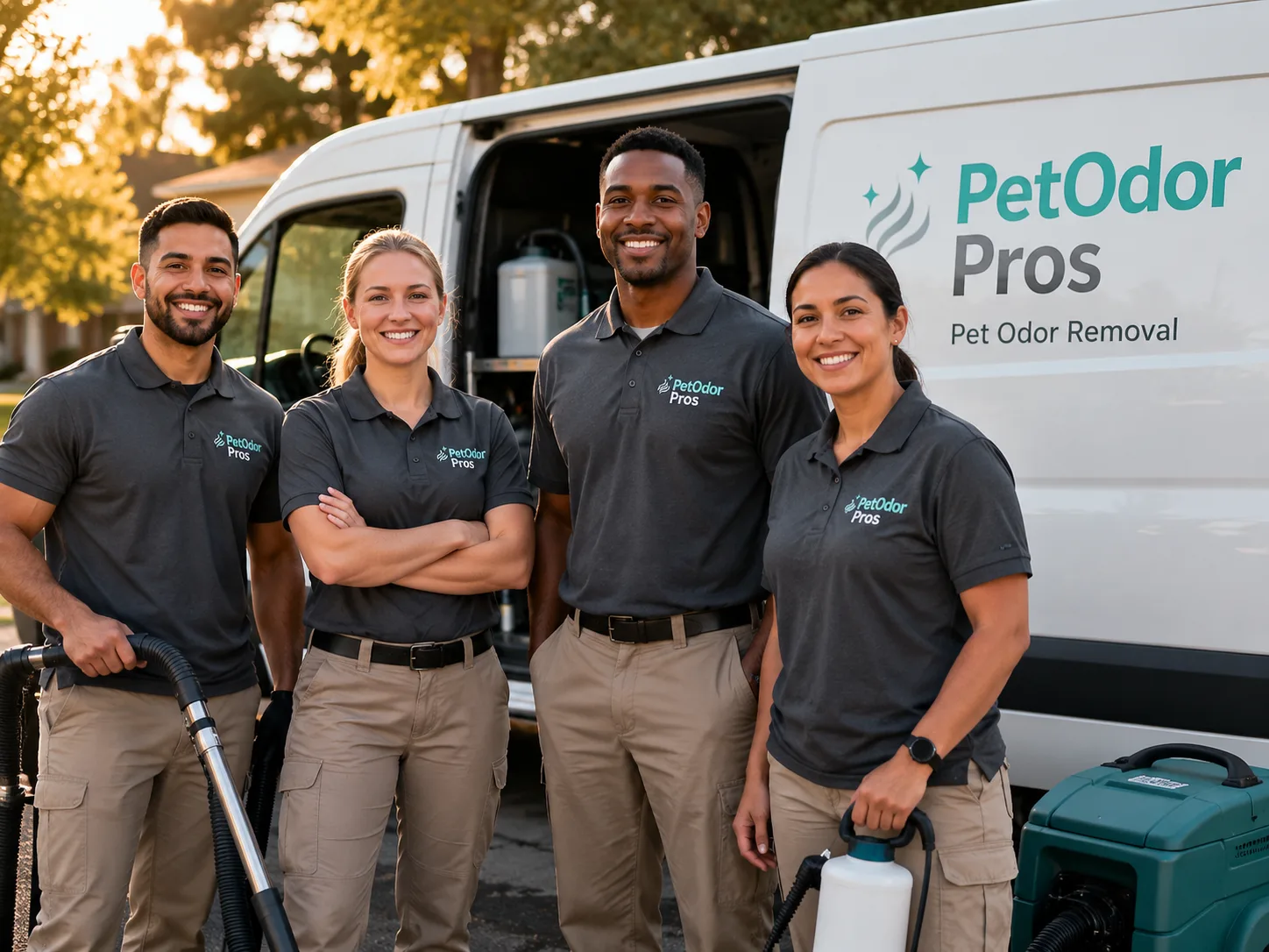 Pet Odor Removal team serving Teeds Grove, IA
